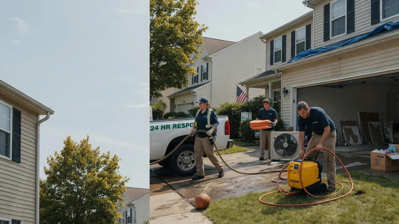 Emergency Water Damage Restoration in Briggsville, WI near me